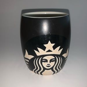 Starbucks Mug Black & White Cup 2011 Logo